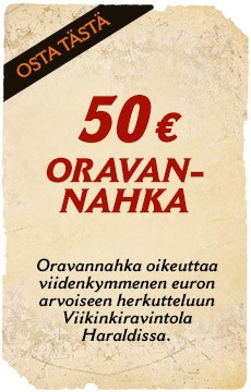 50 oravannahka